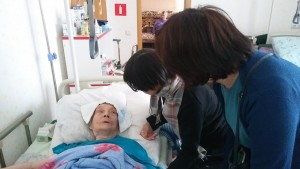 А в Японии сейчас цветет сакура