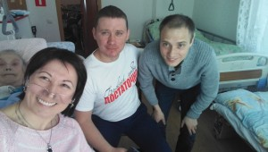 Вербное воскресенье в пансионе «Мы вместе» украсил очередной приезд семинаристов Московской духовной академии